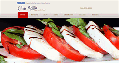 Desktop Screenshot of cibomattocaffe.com